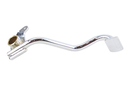 V-Twin FXE Brake Pedal Chrome - Classic Motorcycle Foot Peg for Harley Davidson FXE Models