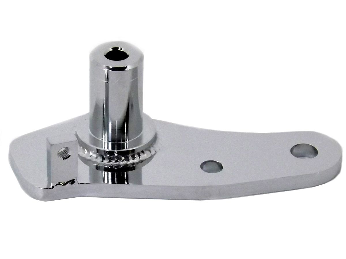 V-Twin Chrome Brake Pedal Mount Plate for Harley Davidson FXST (1990-1999)