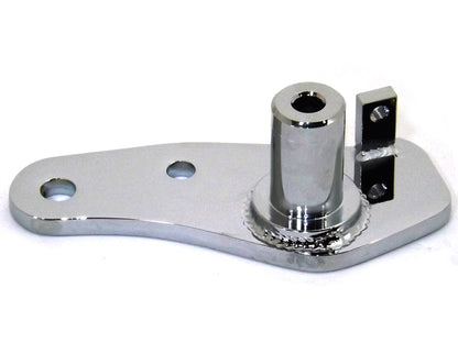V-Twin Chrome Brake Pedal Mount Plate for Harley Davidson FXST (1990-1999)