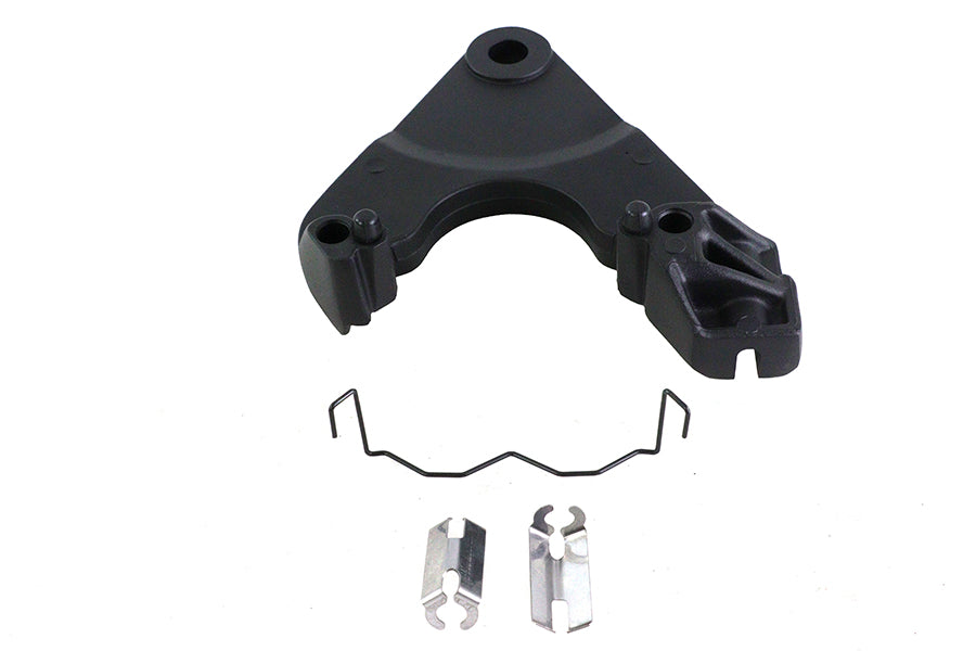 V-Twin Softail Rear Caliper Bracket in Black for Harley Davidson FLST Models