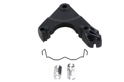 V-Twin Softail Rear Caliper Bracket in Black for Harley Davidson FLST Models