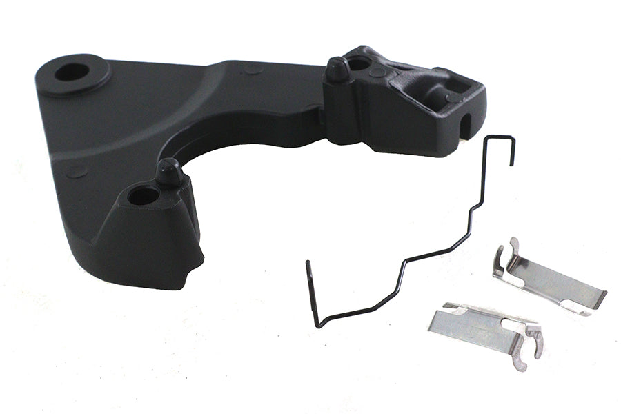 V-Twin Softail Rear Caliper Bracket in Black for Harley Davidson FLST Models