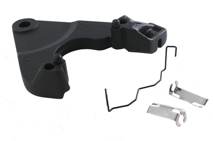 V-Twin Softail Rear Caliper Bracket in Black for Harley Davidson FLST Models