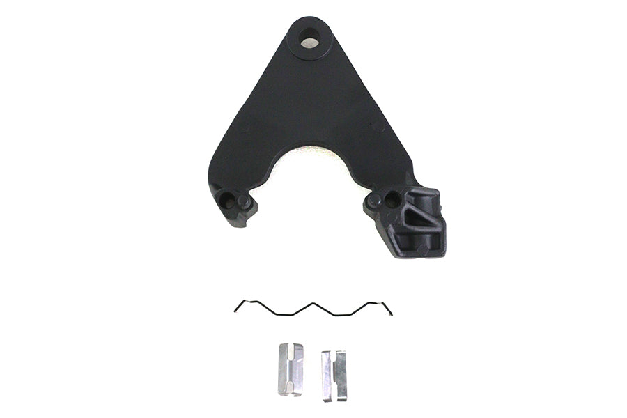 V-Twin Softail Rear Caliper Bracket in Black for Harley Davidson FLST Models