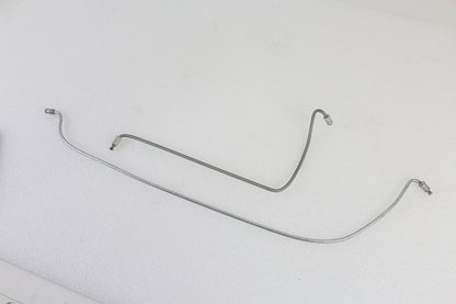 Edart Part 50165Z Steel Rear Brake Line Set Zinc Plated for Harley Davidson FL Models