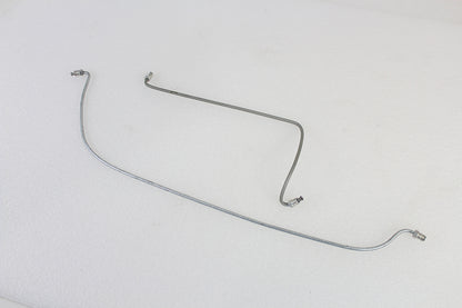 Edart Part 50165Z Steel Rear Brake Line Set Zinc Plated for Harley Davidson FL Models