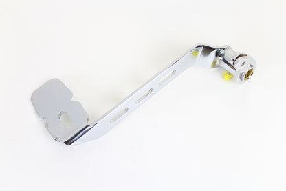 Edart 3-Slot Chrome Brake Pedal for Harley Davidson FLT 2008-2013, Part B35-0169S