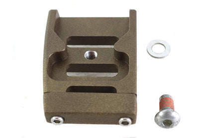 V-Twin Bronx Brake Pedal Pad Small Bronze for Harley Davidson FXST (1984-1993)