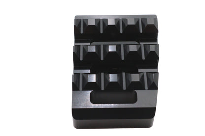 V-Twin Bronx Brake Pedal Pad Small Black for Harley Davidson FXST (1984-1993)