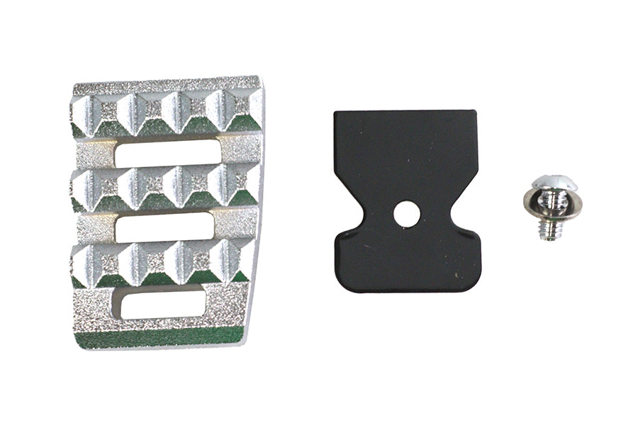 V-Twin Bronx Brake Pedal Pad Small Chrome for Harley Davidson FXST (1984-1993)