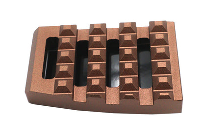 V-Twin Bronx Large Brake Pedal Pad for Harley Davidson FLFB and FLHC Models