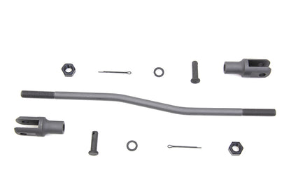 Edart Front Mechanical Brake Rod Kit Parkerized for Harley Davidson EL (1936-1945)