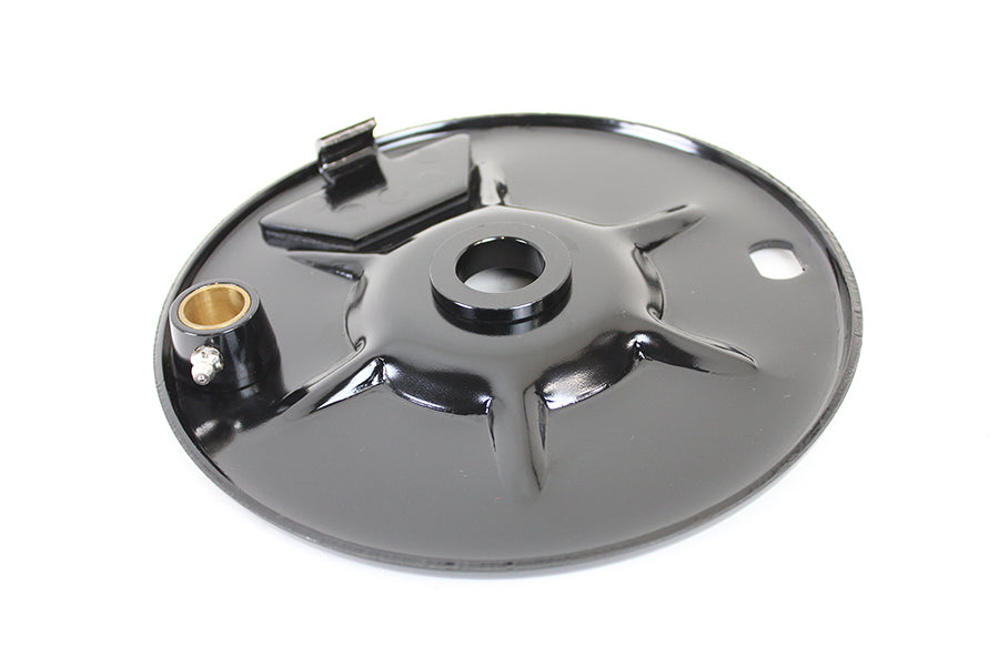 V-Twin Replica Rear Brake Shoe Backing Plate for Harley Davidson EL and FL (1936-1945)