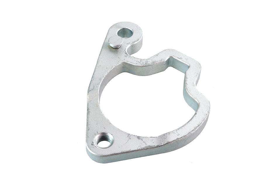 V-Twin Right Side Caliper Bracket Zinc Plated for Harley Davidson FLST & FXST Models