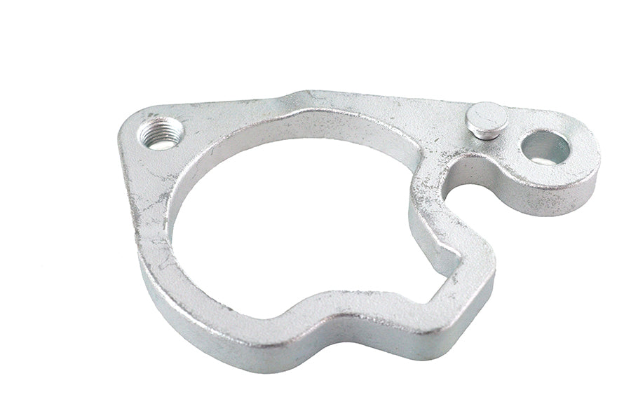 V-Twin Right Side Caliper Bracket Zinc Plated for Harley Davidson FLST & FXST Models