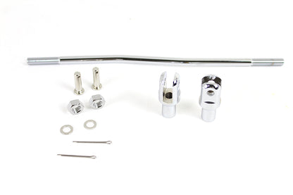 Edart Front Mechanical Brake Rod Kit Chrome for Harley Davidson EL (1936-1945)