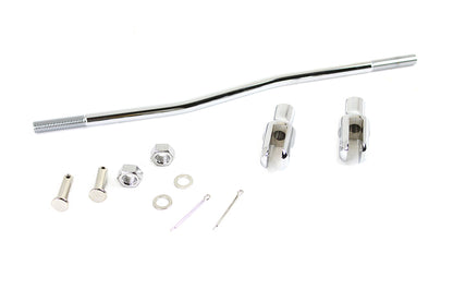 Edart Front Mechanical Brake Rod Kit Chrome for Harley Davidson EL (1936-1945)