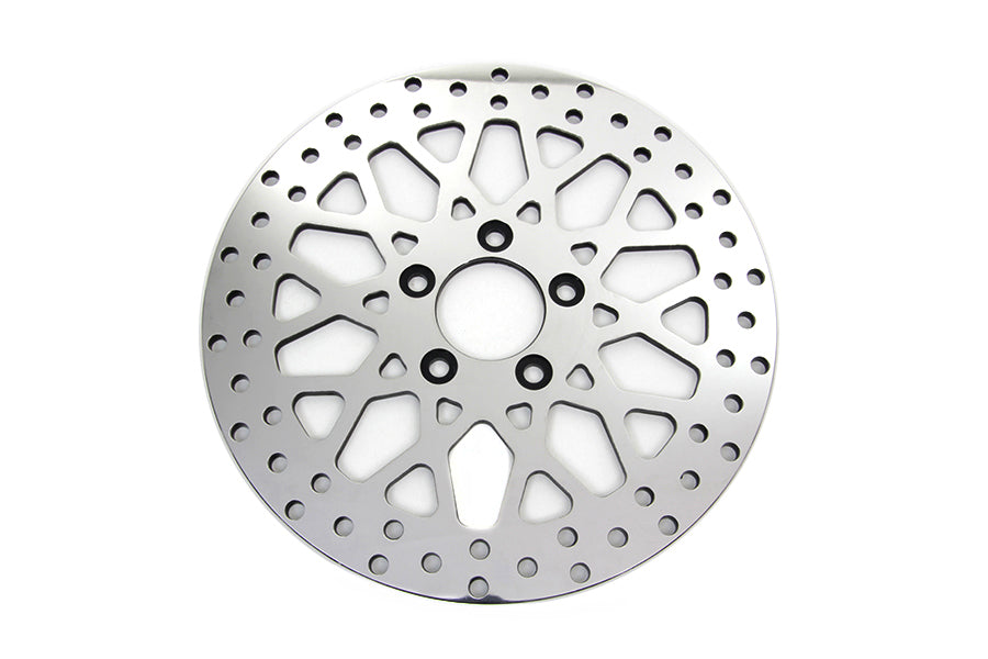 Edart 11.8 Inch Rear Brake Disc with X-Spoke Design for Harley Davidson FLT
