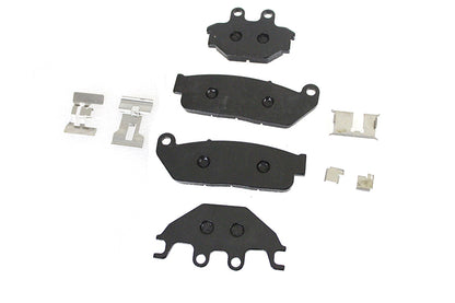Duro B16-0950/1SCP Semi-Metallic Front and Rear Brake Pad Set for Harley Davidson Scout (2015-2016)