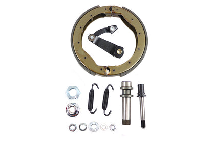V-Twin Front Brake Shoe Kit for Harley Davidson FL Models (1949-1958)