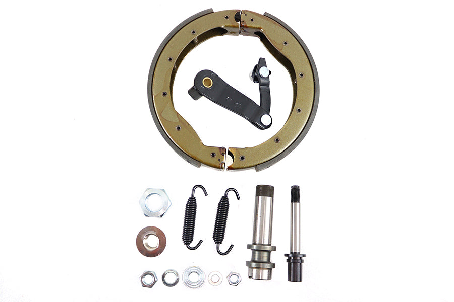 V-Twin Front Brake Shoe Kit for Harley Davidson FL Models (1949-1958)
