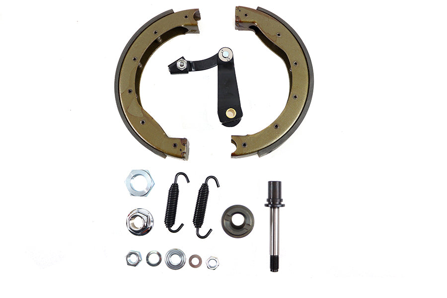 V-Twin Front Brake Shoe Kit for Harley Davidson FL Models (1949-1958)