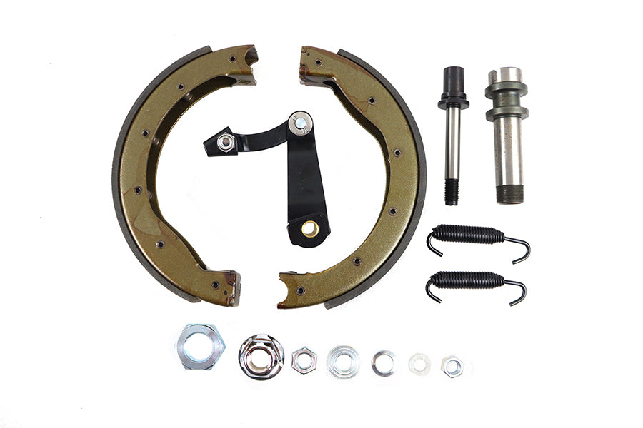 V-Twin Front Brake Shoe Kit for Harley Davidson FL Models (1949-1958)