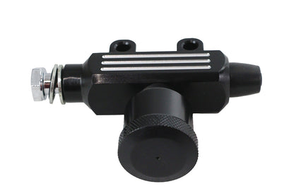 V-Twin Billet Rear Master Cylinder Black - Part 78140B