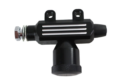 V-Twin Billet Rear Master Cylinder Black - Part 78140B