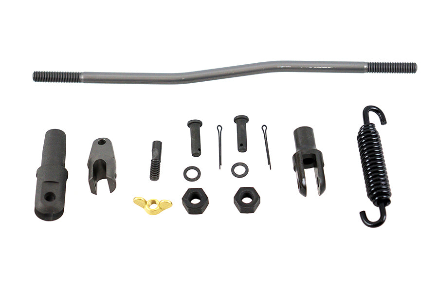 V-Twin Front Brake Rod Kit Parkerized for Harley Davidson EL (1936-1945)