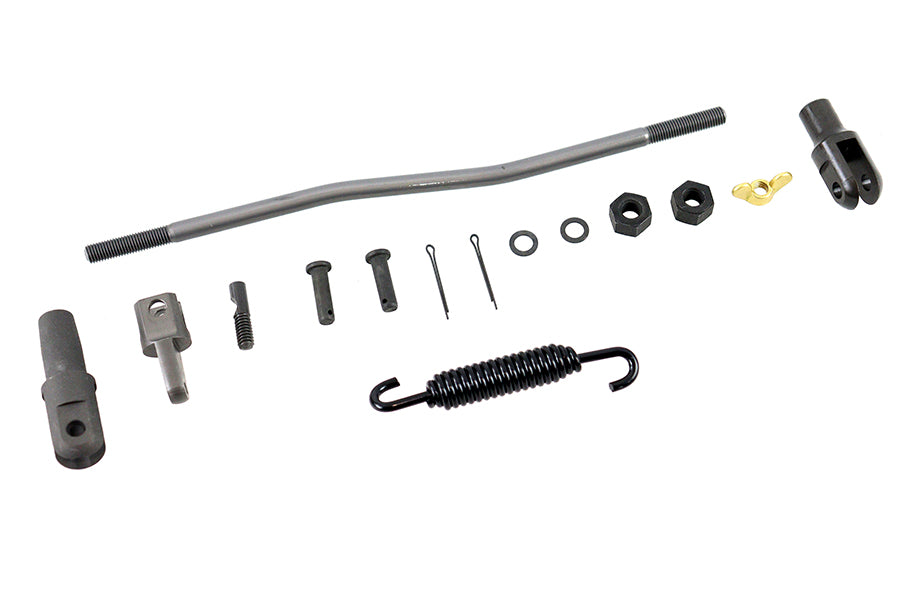 V-Twin Front Brake Rod Kit Parkerized for Harley Davidson EL (1936-1945)