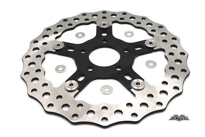 Ultima Stainless Steel 5-Hole Front Brake Disc for Harley Davidson – 11.8 Inch Diameter
