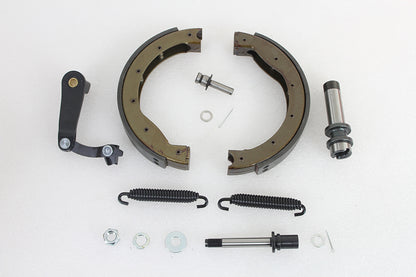 V-Twin Left Glide Brake Shoe Kit for Harley Davidson FL Models