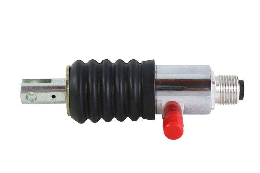Edart Rear Master Cylinder Assembly with Internals Chrome for Harley Davidson FLT (1997-1998)