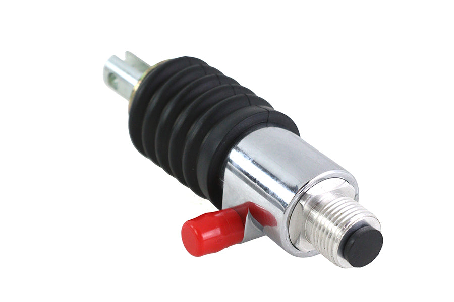 Edart Rear Master Cylinder Assembly with Internals Chrome for Harley Davidson FLT (1997-1998)