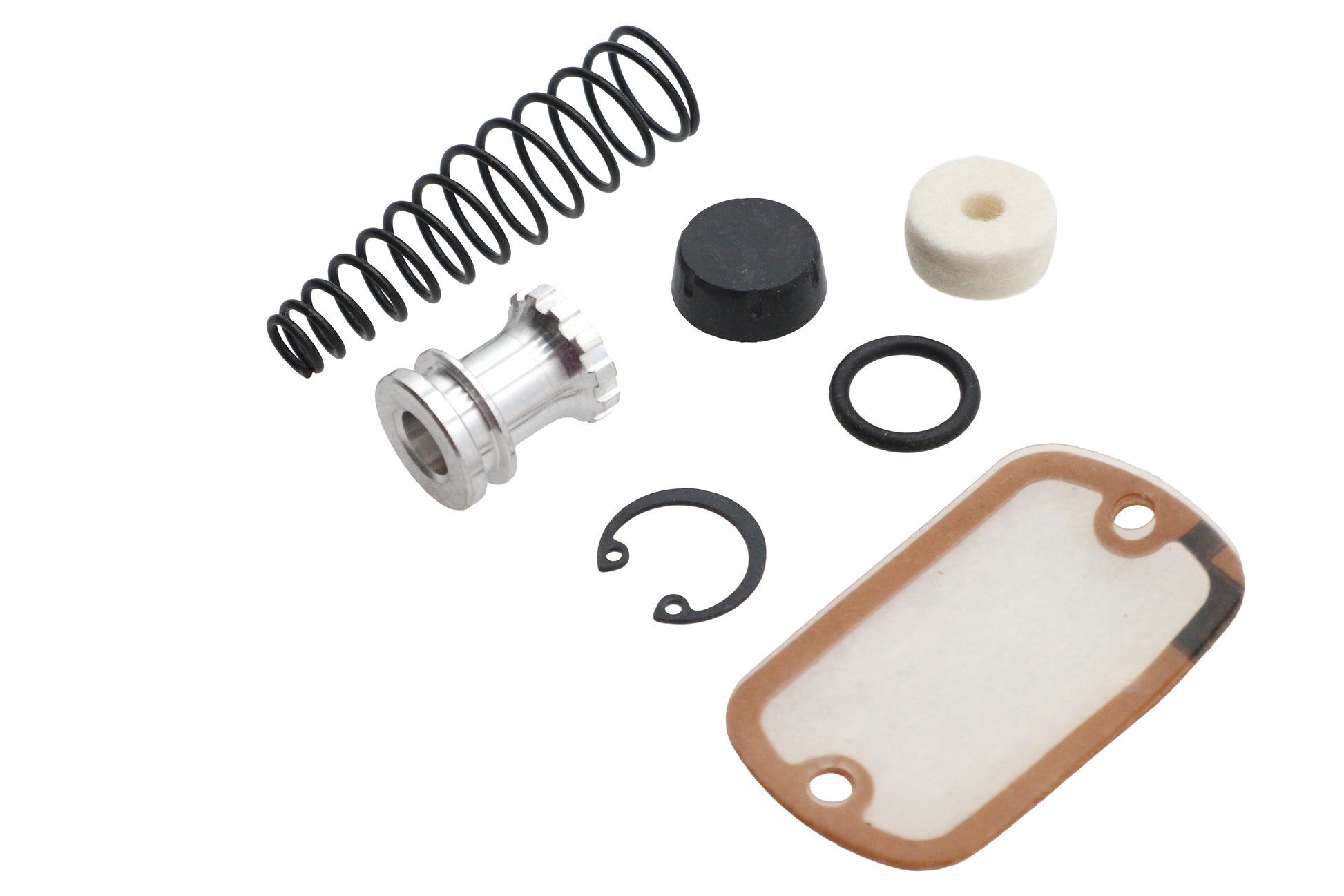 V-Twin Handlebar Brake Master Cylinder Rebuild Kit for Harley Davidson FL 1972-1981