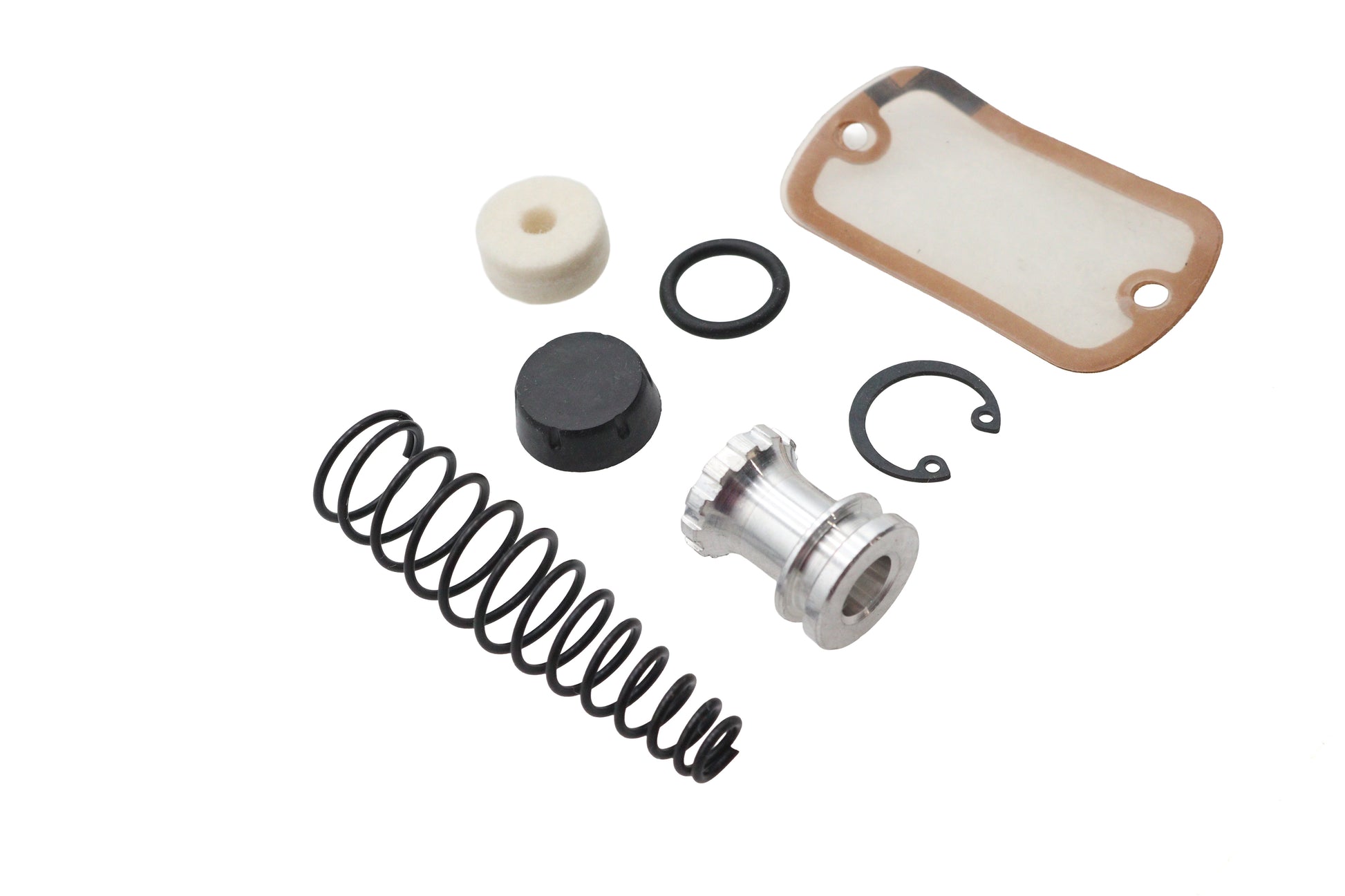 V-Twin Handlebar Brake Master Cylinder Rebuild Kit for Harley Davidson FL 1972-1981