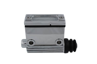 V-Twin Rear Master Cylinder with 3/4 Inch Bore and Chrome Finish - Part 144065