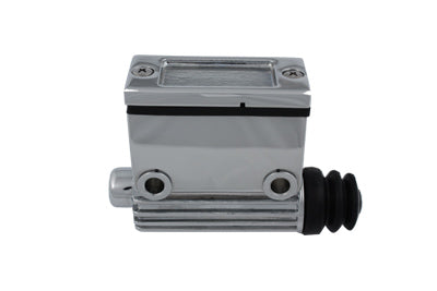 V-Twin Rear Master Cylinder with 3/4 Inch Bore and Chrome Finish - Part 144065