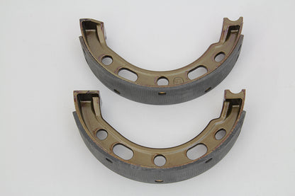 V-Twin Cast Iron Rear Brake Shoe Set for Harley Davidson WL Models - Part No. 06-0116-A