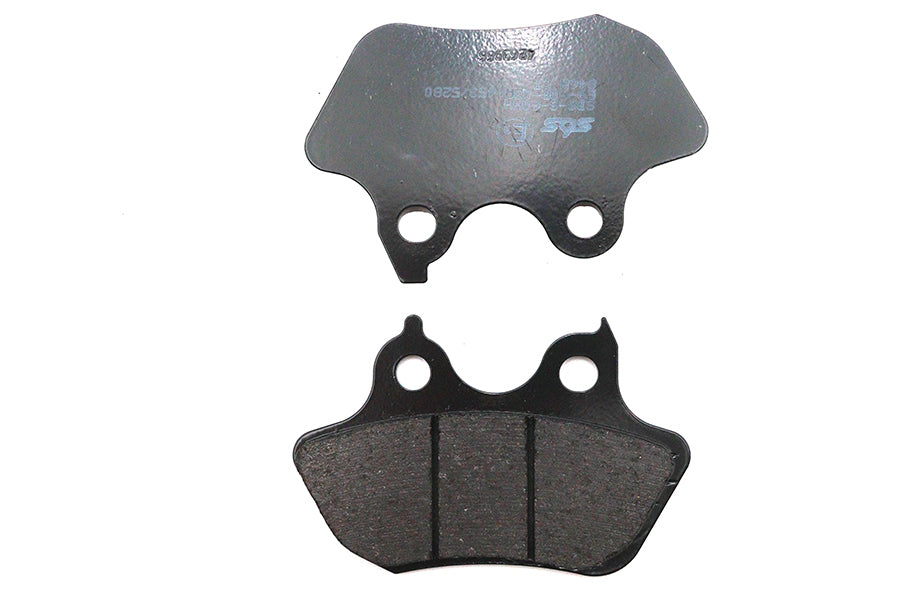 SBS Carbon Front or Rear Brake Pad Set for Harley Davidson XL and FXST Models