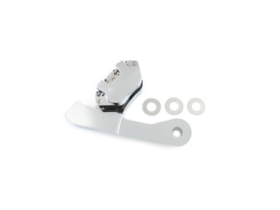 Belt Drive LTD. GMA-402TSC Chrome Rear 4 Piston Caliper for Harley Davidson FXST (1987-1996)