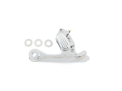 Belt Drive LTD. GMA-402TSC Chrome Rear 4 Piston Caliper for Harley Davidson FXST (1987-1996)