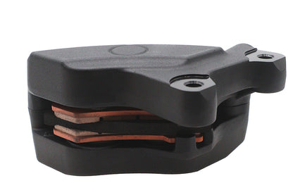 V-Twin Black Front Right Side Caliper with Brake Pads for Harley Davidson FLT - Part 81369