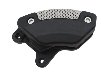 V-Twin Black Front Right Side Caliper with Brake Pads for Harley Davidson FLT - Part 81369