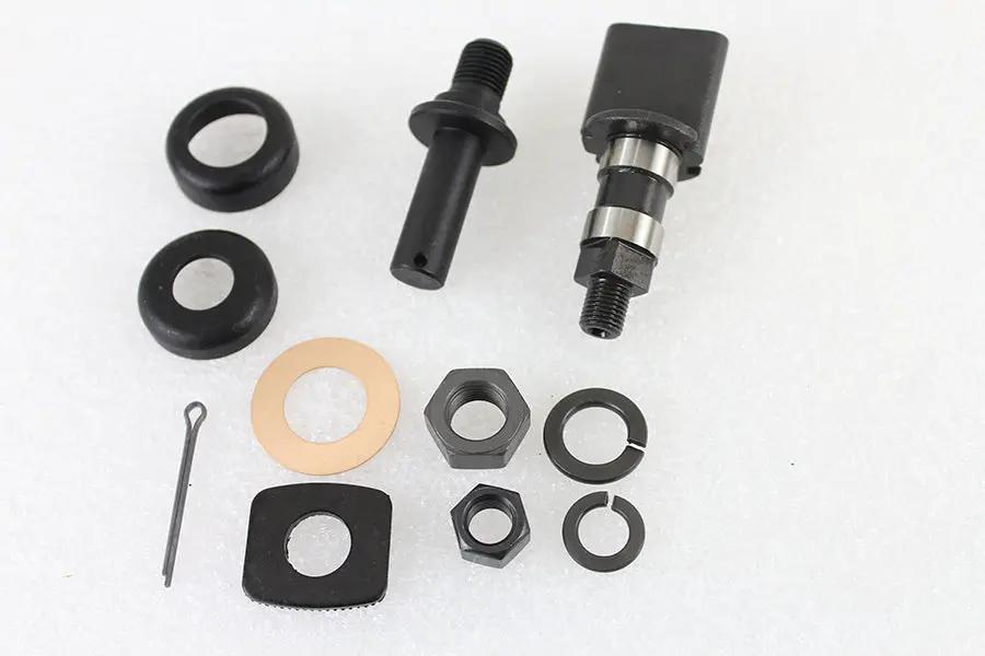 V-Twin Brake Shoe Pivot Kit Parkerized for Harley Davidson EL Models by V-Twin