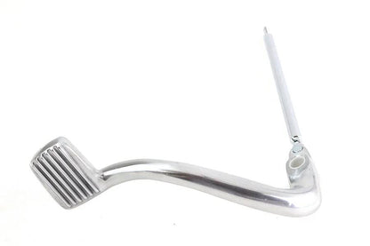 V-Twin FXD Rear Brake Pedal with Rod - Polished Finish for Harley Davidson FXD 1991-2000 by V-Twin