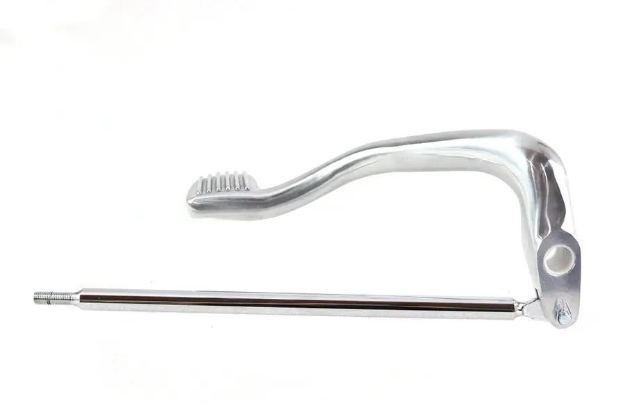 V-Twin FXD Rear Brake Pedal with Rod - Polished Finish for Harley Davidson FXD 1991-2000 by V-Twin