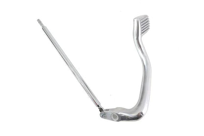 V-Twin FXD Rear Brake Pedal with Rod - Polished Finish for Harley Davidson FXD 1991-2000 by V-Twin