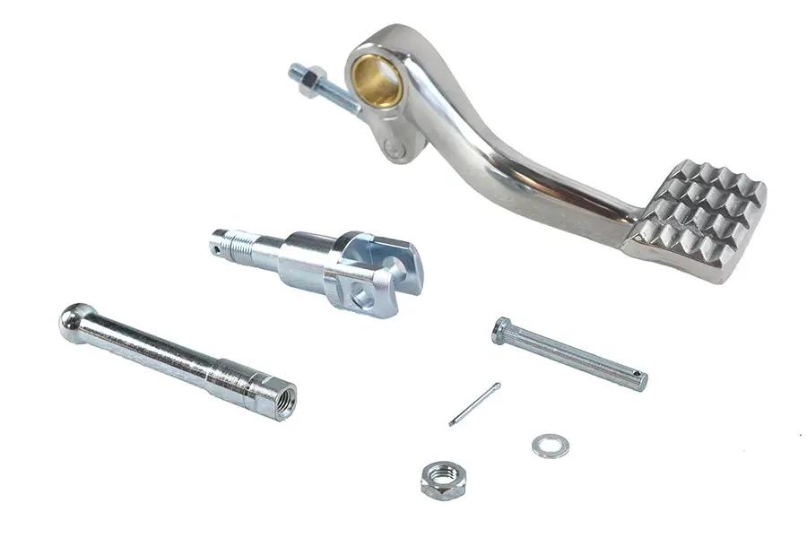 V-Twin Brake Pedal Kit Polished for Harley Davidson XL 1980-1989 by V-Twin